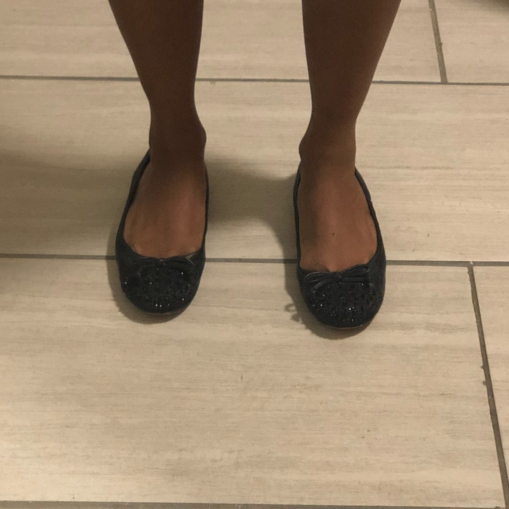 Black flats